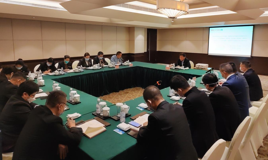 四川省尊龙时凯集团党委书记、董事长任丁赴基层联系点宣讲党的二十大精神